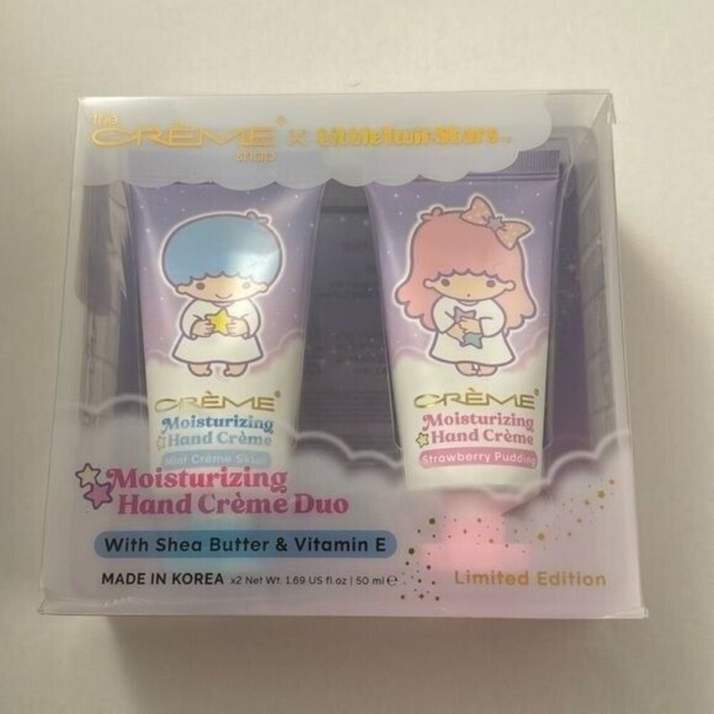 New Pack of 2 Hand Cream Lotion the Creme Shop Little Twin Stars OC7